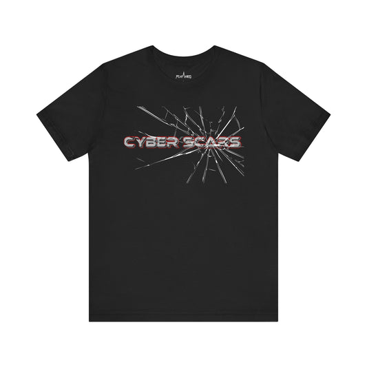 Cyber Scars - Enter The Glitch Back T-shirt