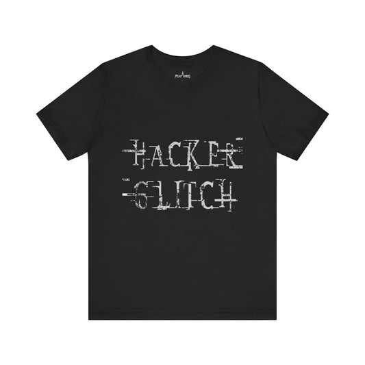 Hacker Glitch - Enter The Glitch Back T-shirt
