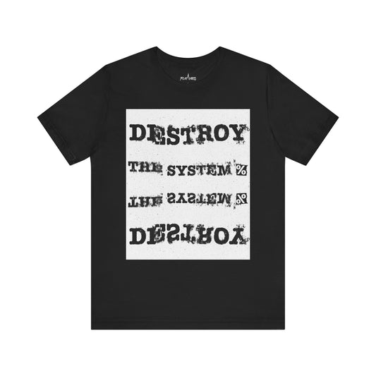Destroy % - Enter The Glitch Back T-shirt