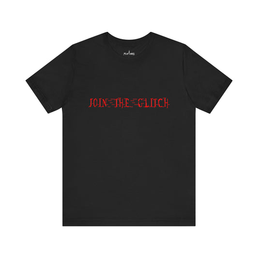 Join The Glitch - Enter The Glitch Back T-shirt