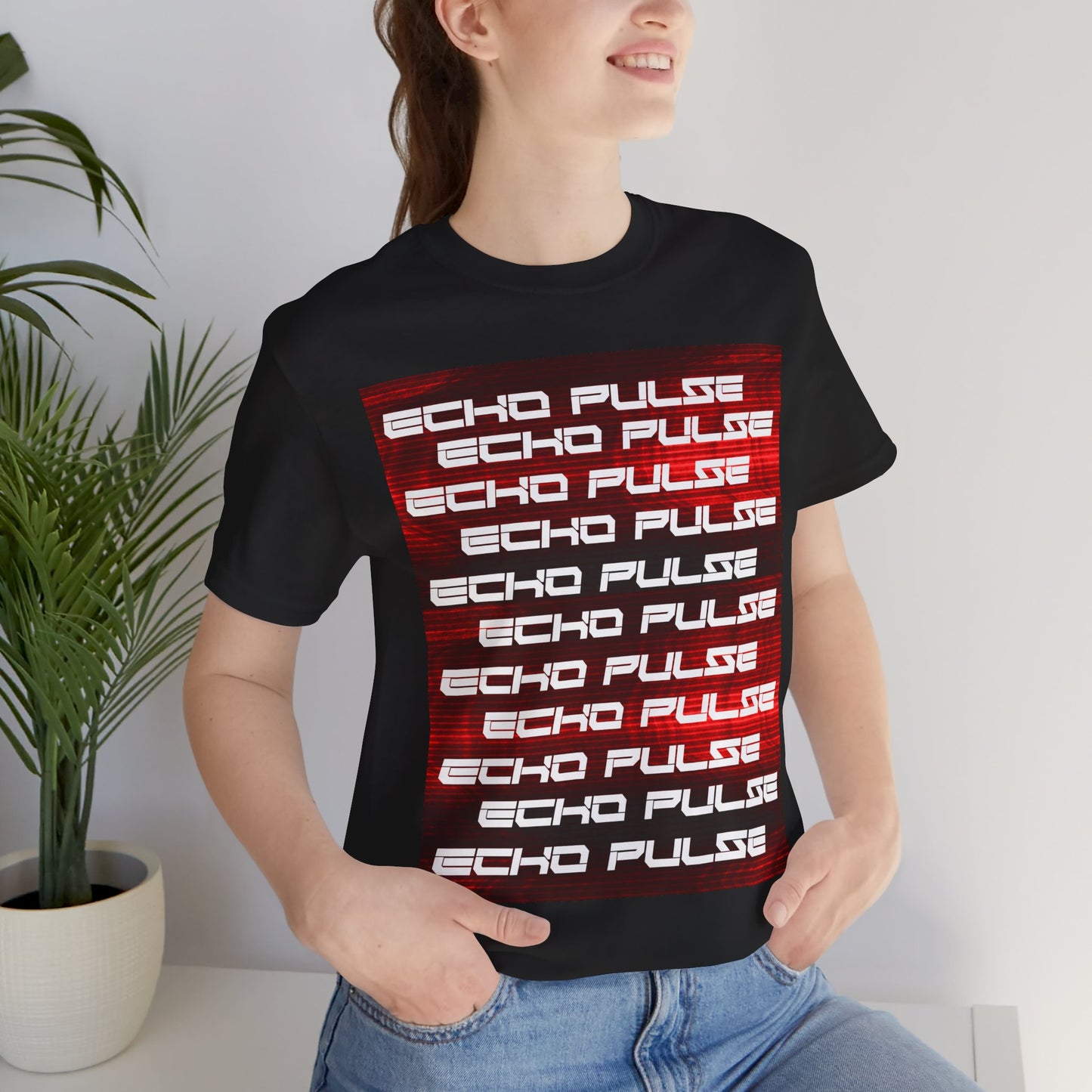 Echo Pulse - Enter The Glitch Back T-shirt