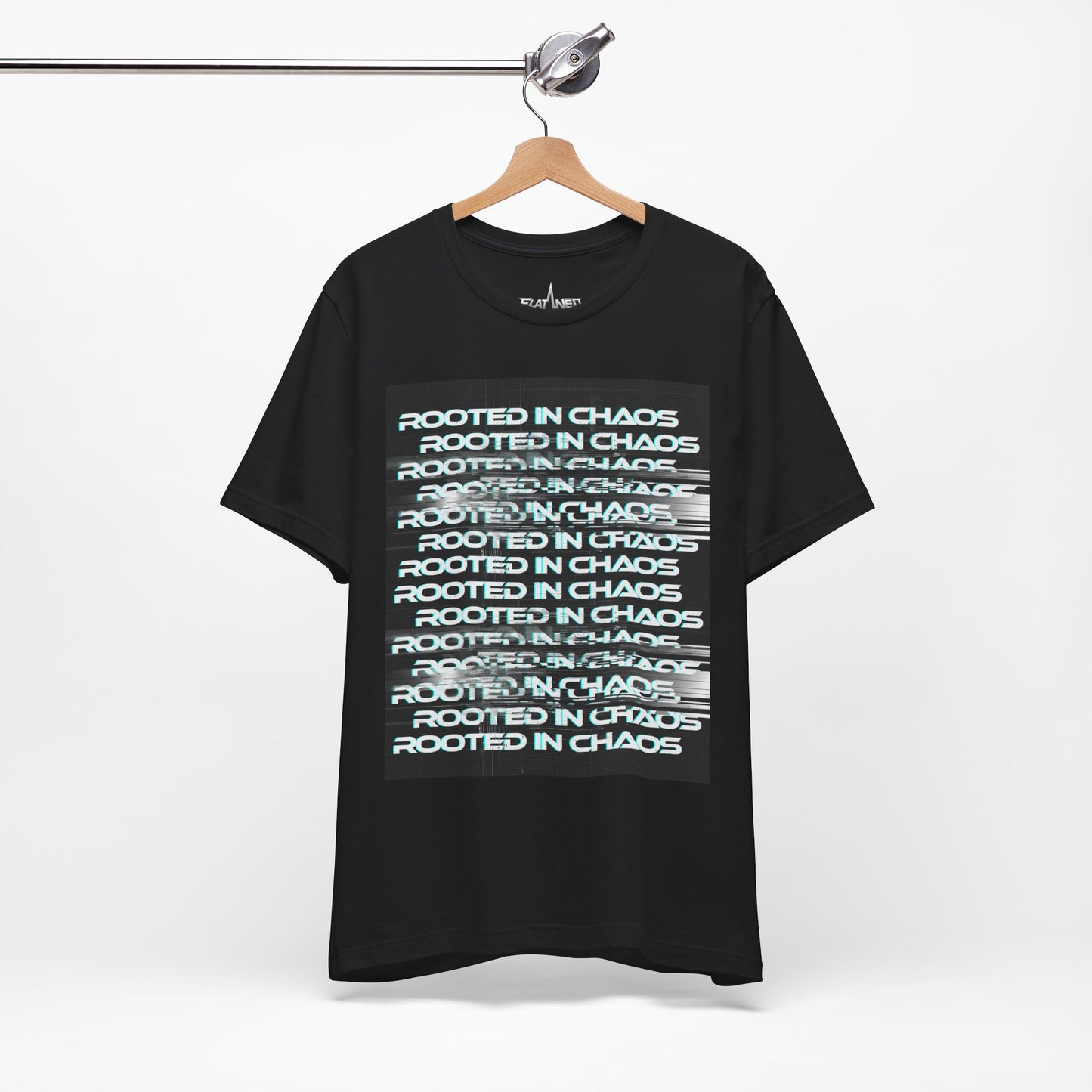 Rooted In Chaos - Enter The Glitch Back T-shirt