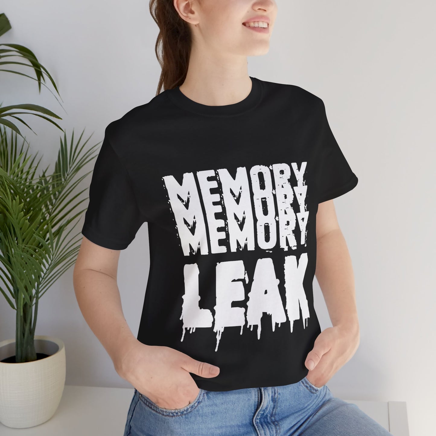 Memory Leak - Enter The Glitch Back T-shirt