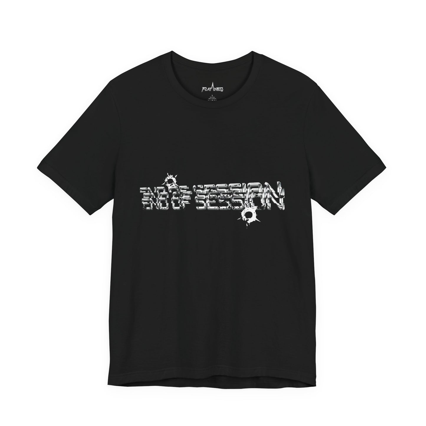End Of Session - Enter The Glitch Back T-shirt