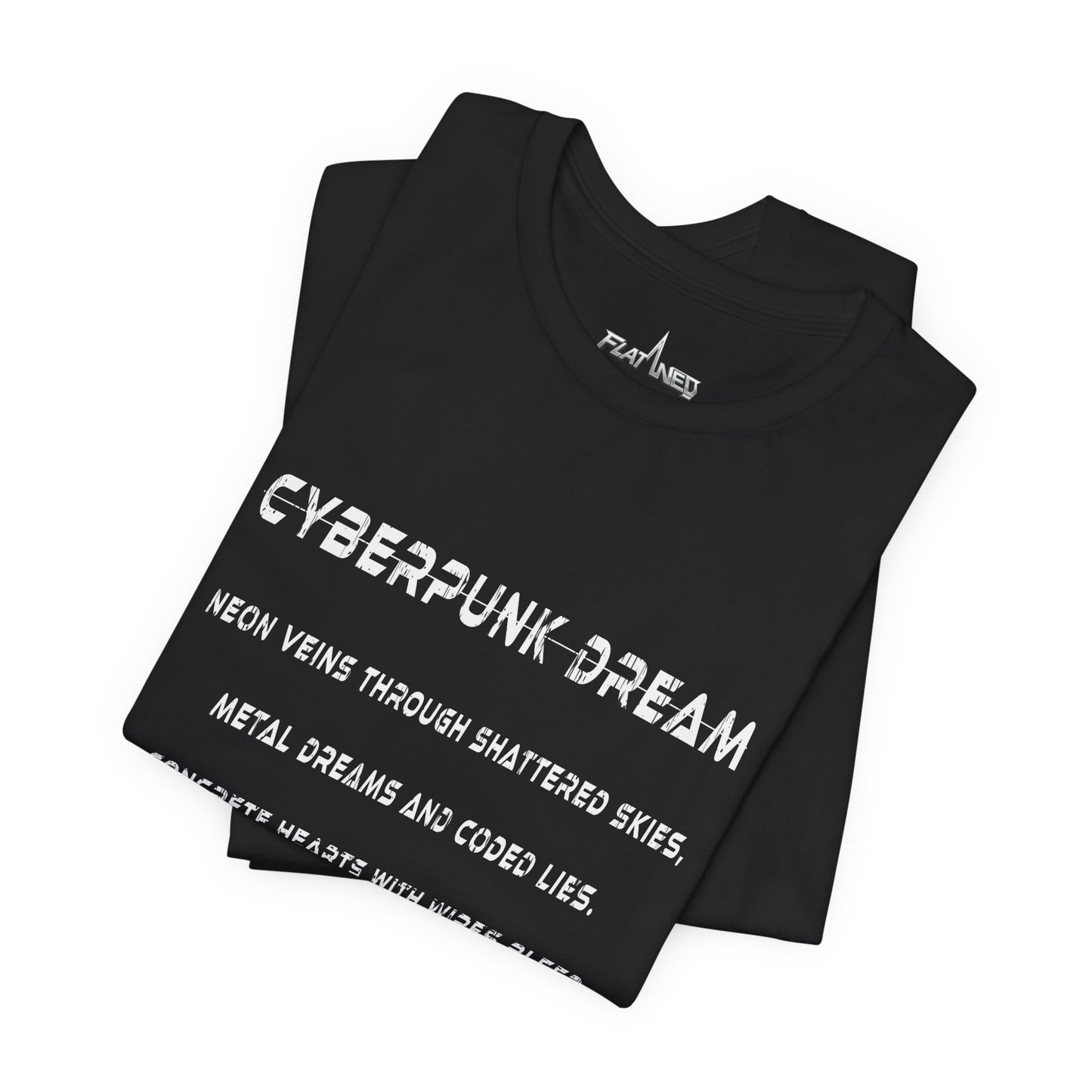 Cyberpunk Dream - Enter The Glitch Back T-shirt