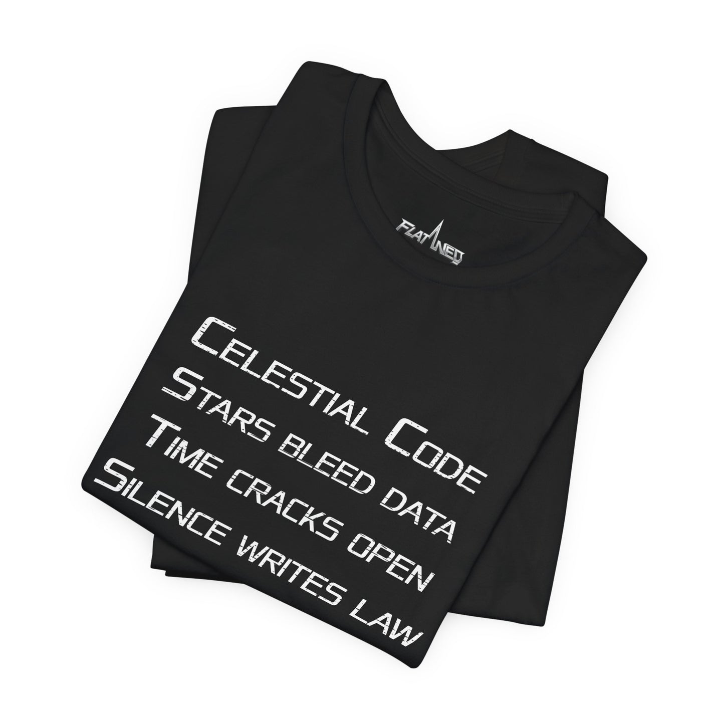 Celestial Code - Enter The Glitch Back T-shirt