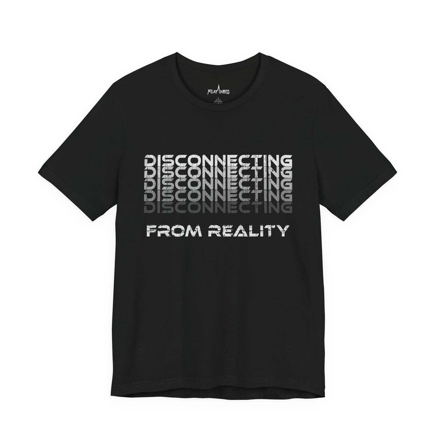 Disconnecting From Reality - Enter The Glitch Back T-shirt