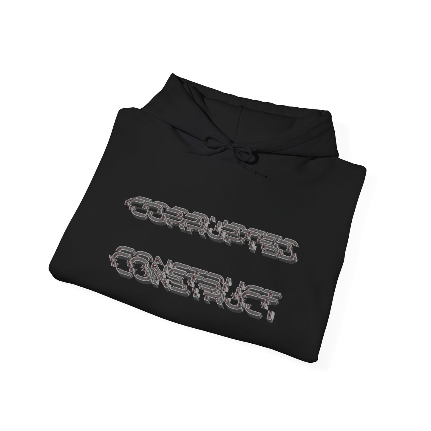 Corrupted Construct - Enter The Glitch Back Hoodie