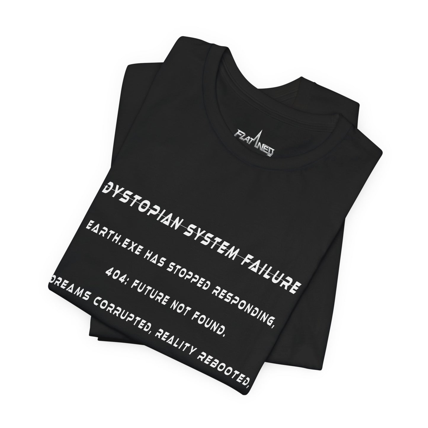 Dystopian System Failure - Enter The Glitch Back T-shirt