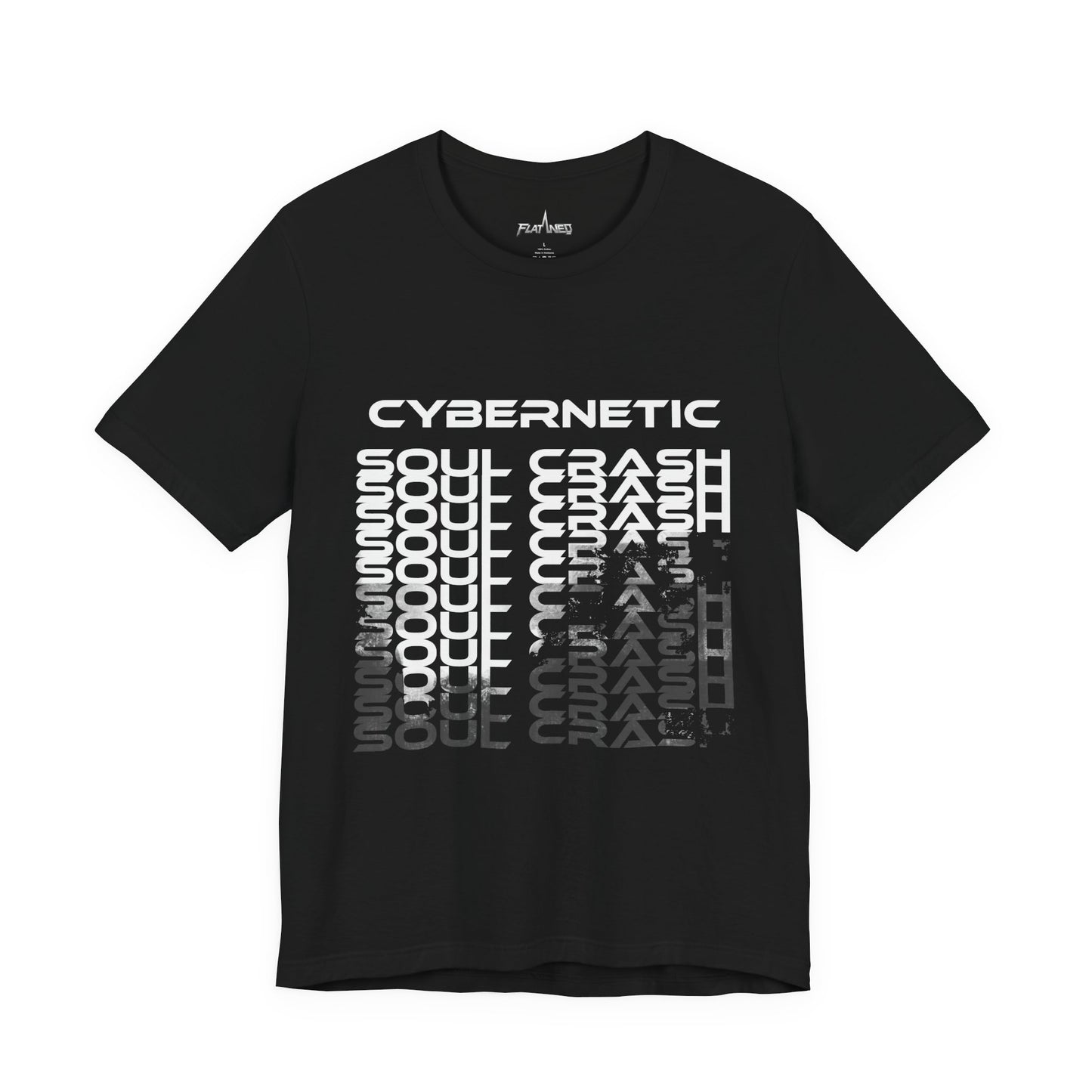 Cybernetic Soul Crash - Enter The Glitch Back T-shirt