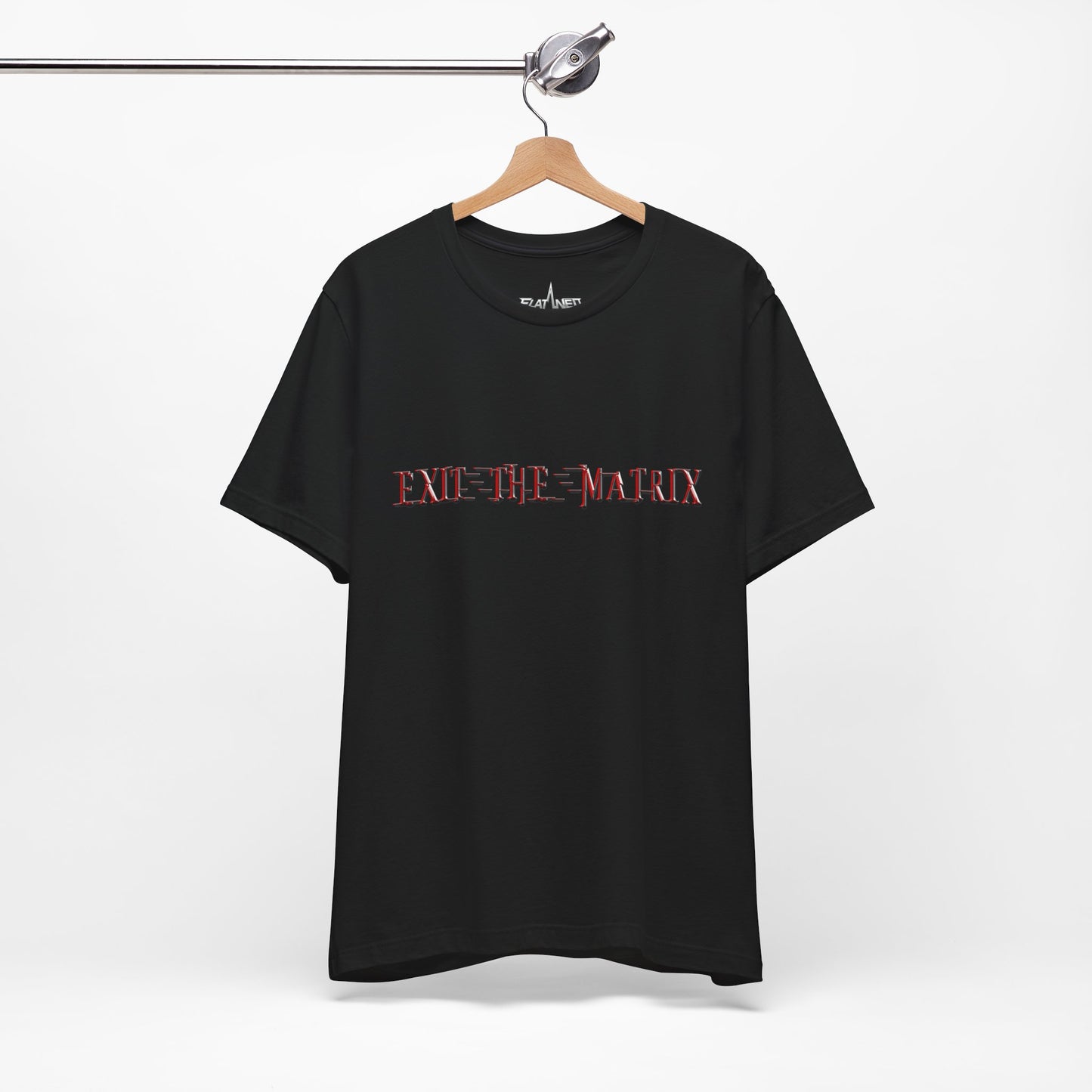 Exit The Matrix - Enter The Glitch Back T-shirt