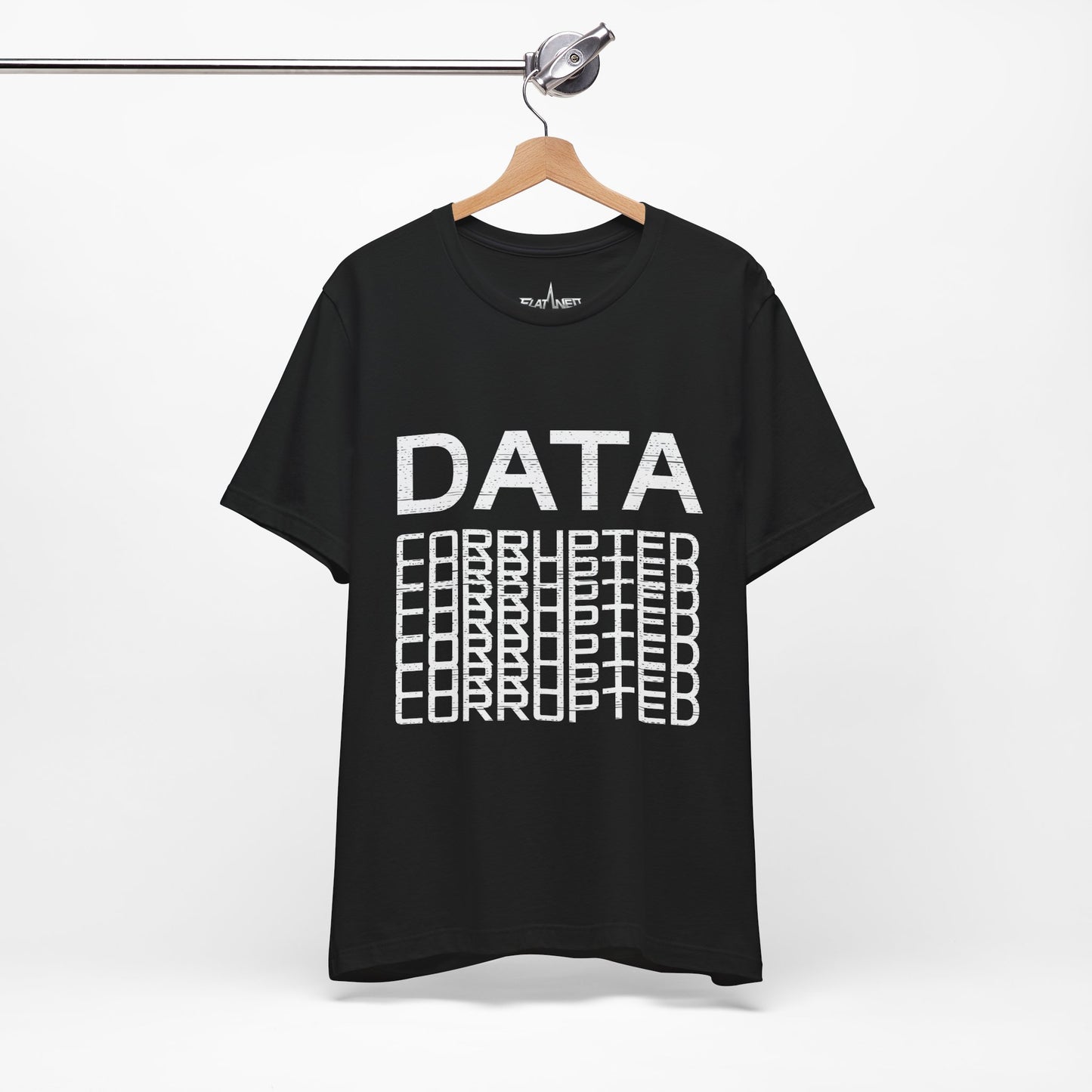 Data Corrupted - Enter The Glitch Back T-shirt