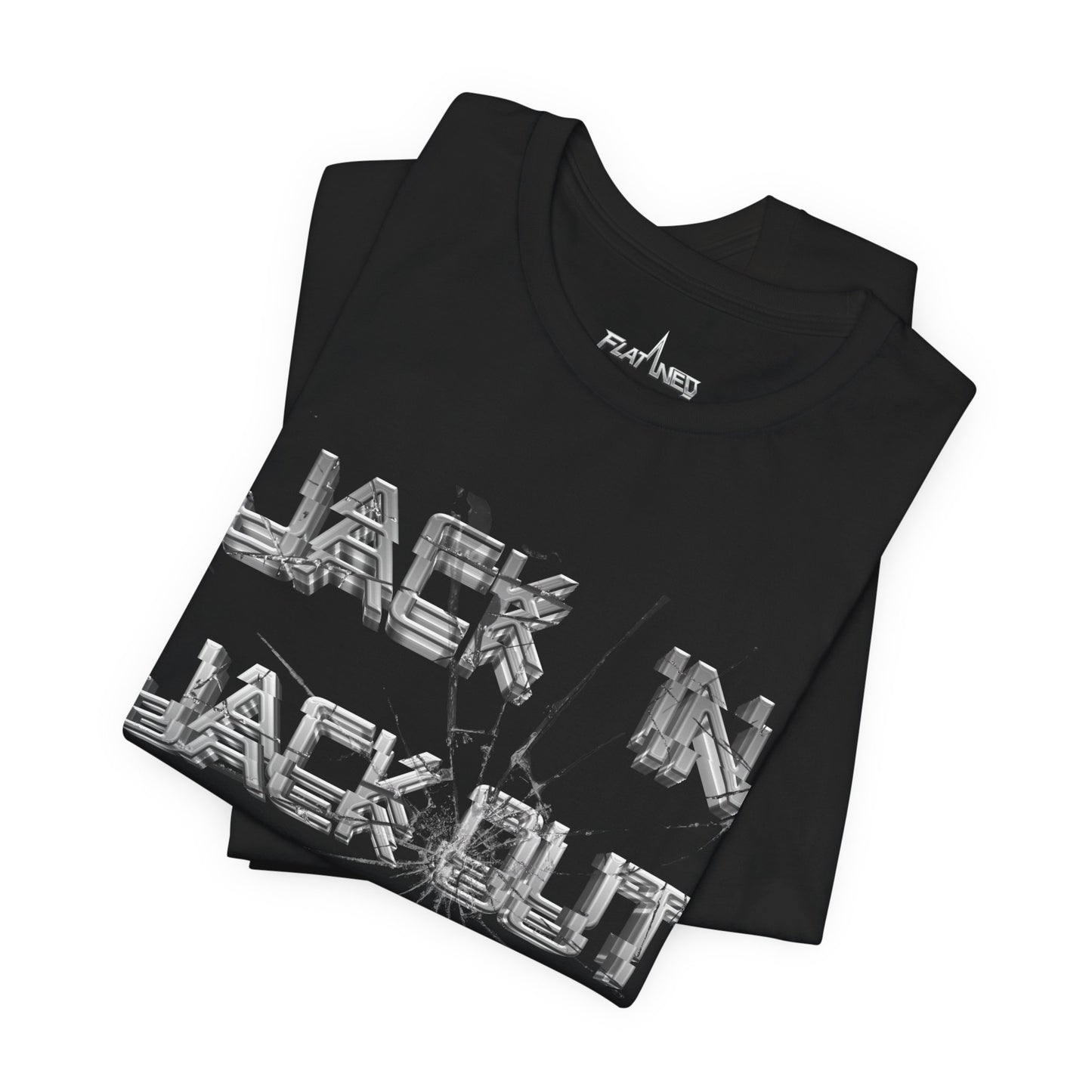 Jack In Jack Out - Enter The Glitch Back T-shirt