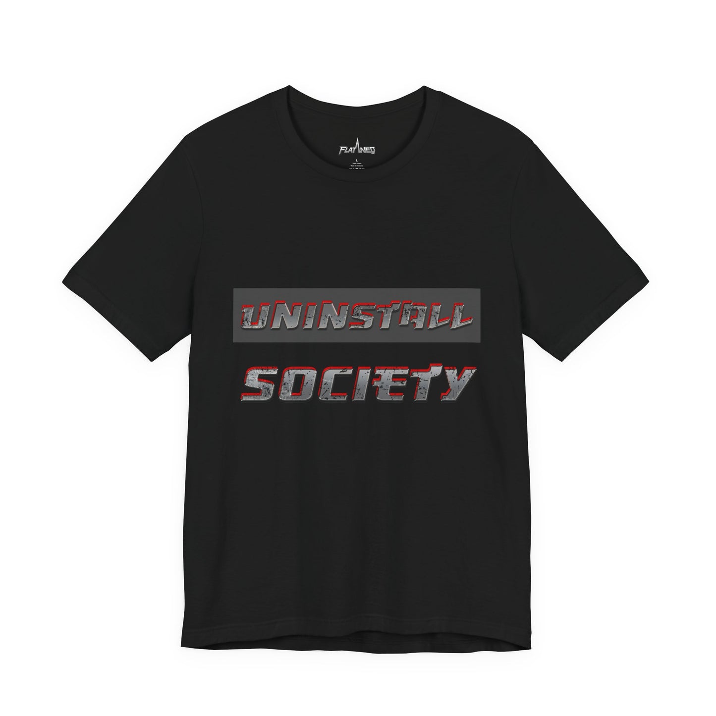 Uninstall Society - Enter The Glitch Back T-shirt