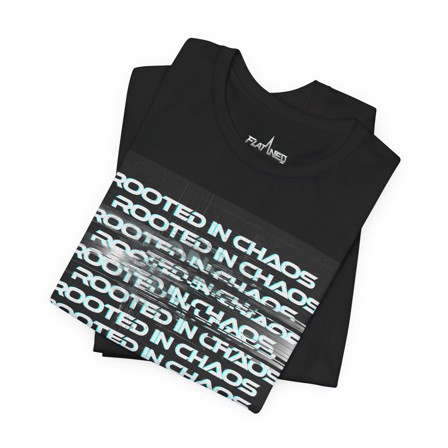 Rooted In Chaos - Enter The Glitch Back T-shirt