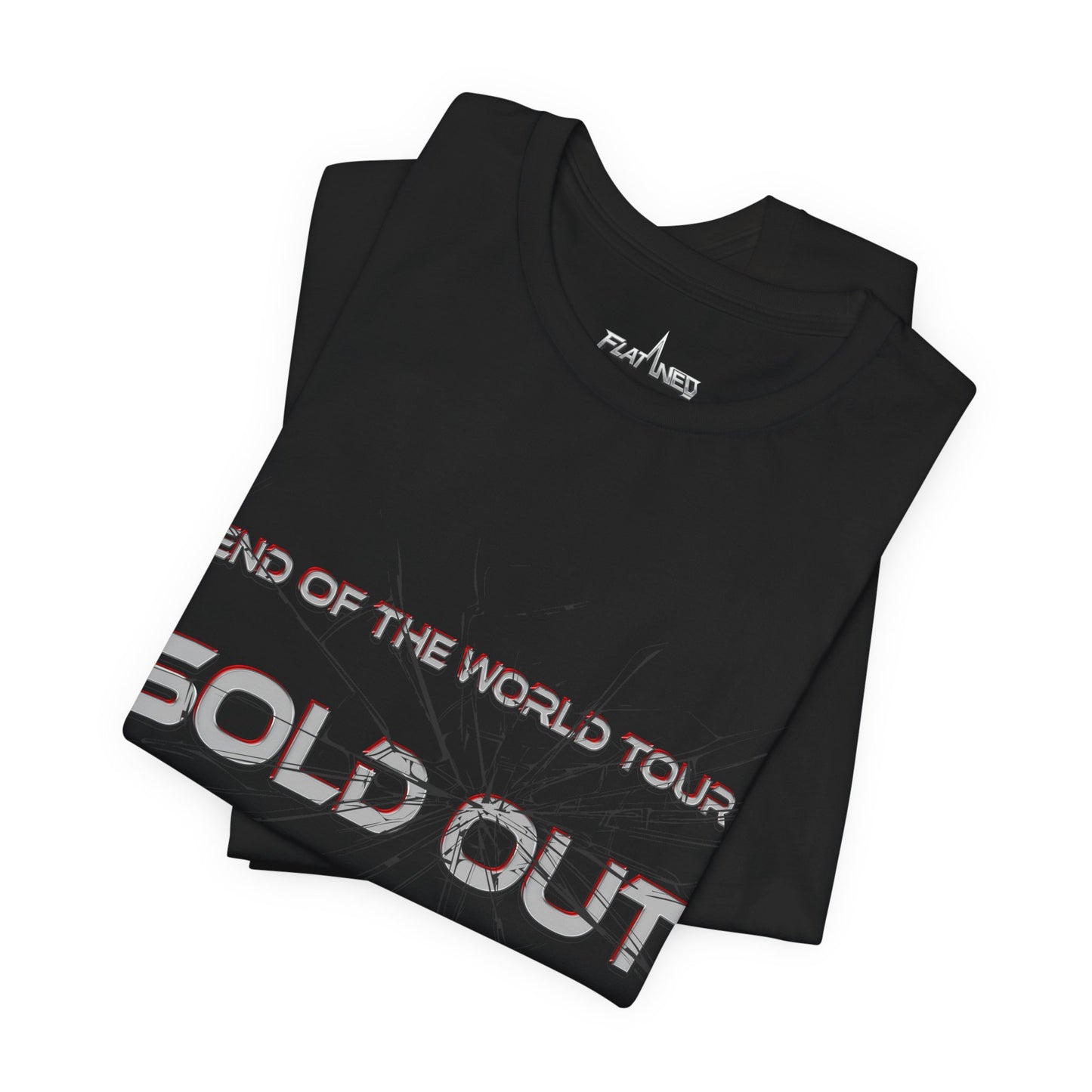 End Of The World Tour SOLD OUT - Enter The Glitch Back T-shirt