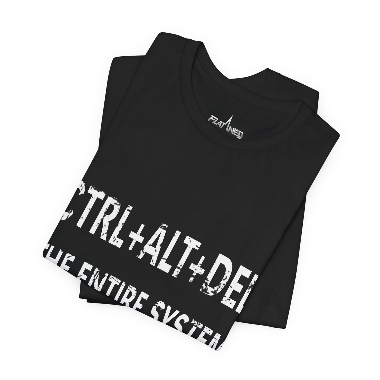 CTRL + ALT + DEL - Enter The Glitch Back T-shirt