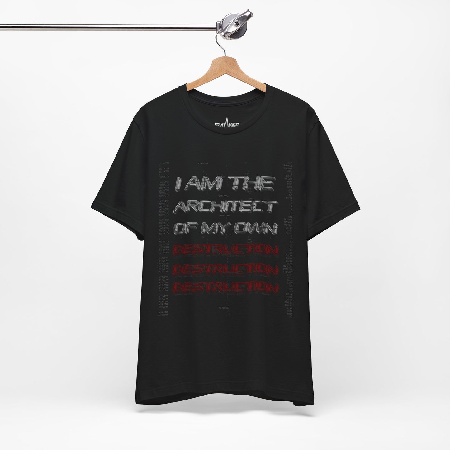 I Am The Architect - Enter The Glitch Back T-shirt