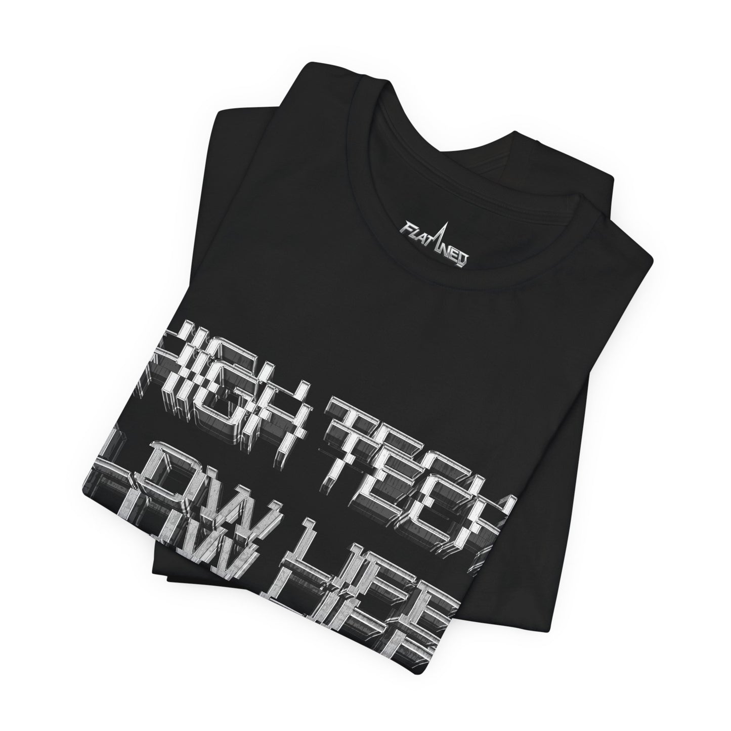 High Tech Low Life - Enter The Glitch Back Tshirt