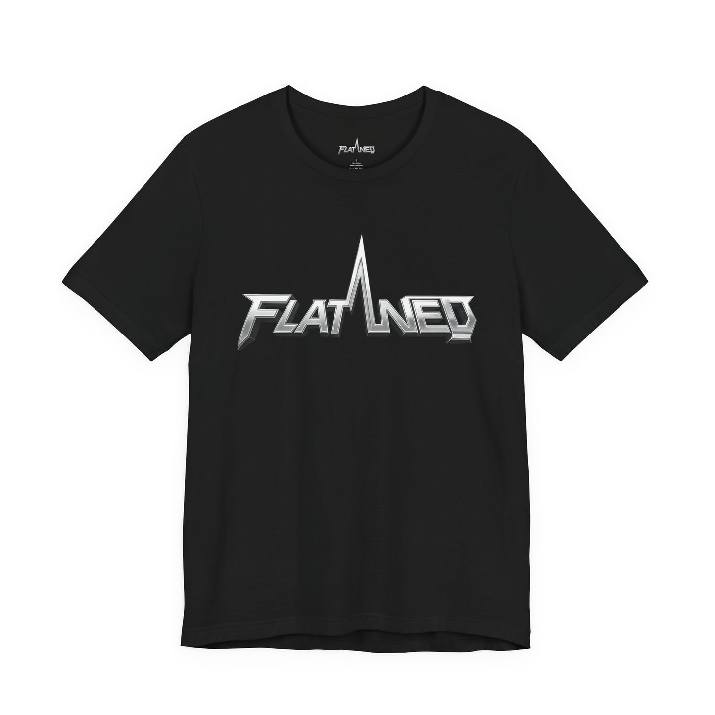 Flatlined - Enter The Glitch Back T-shirt