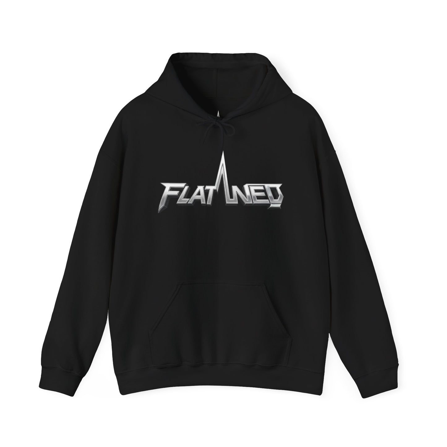 Flatlined - Enter The Glitch Back Hoodie