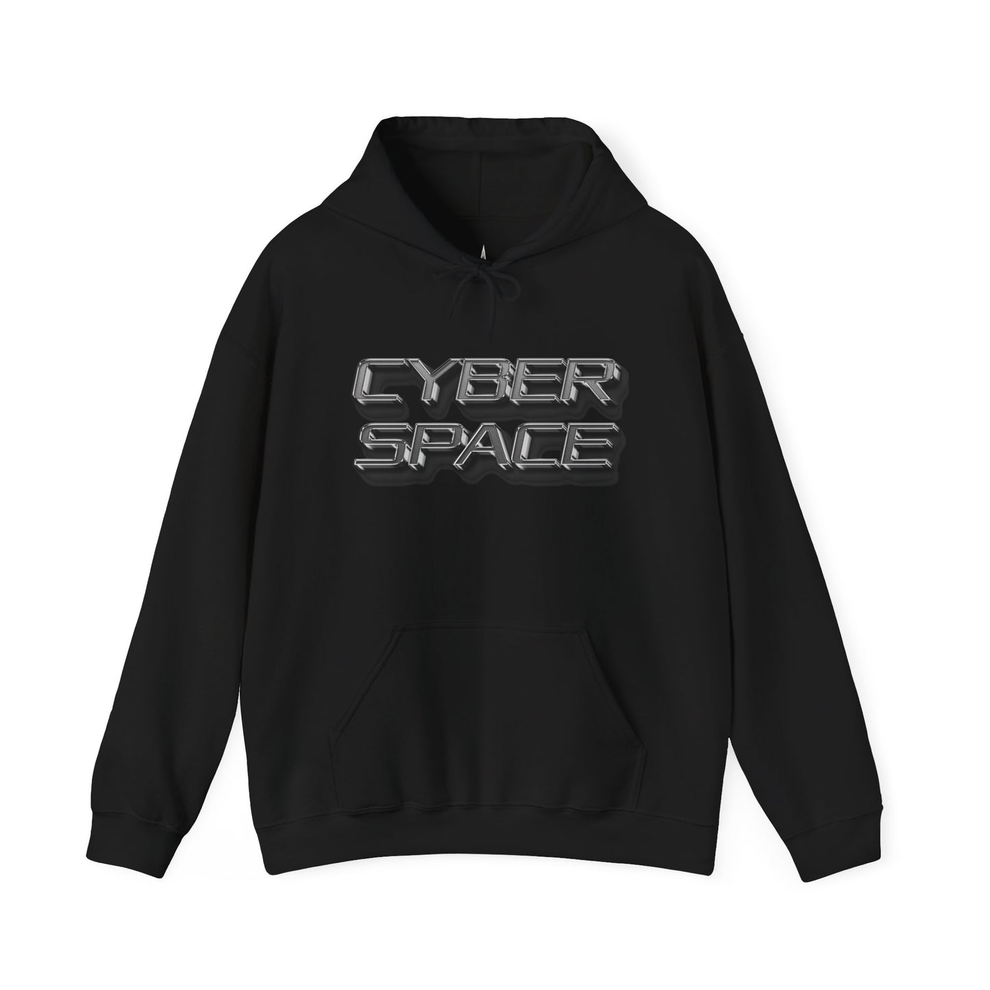 Cyberspace - Enter The Glitch Back Hoodie