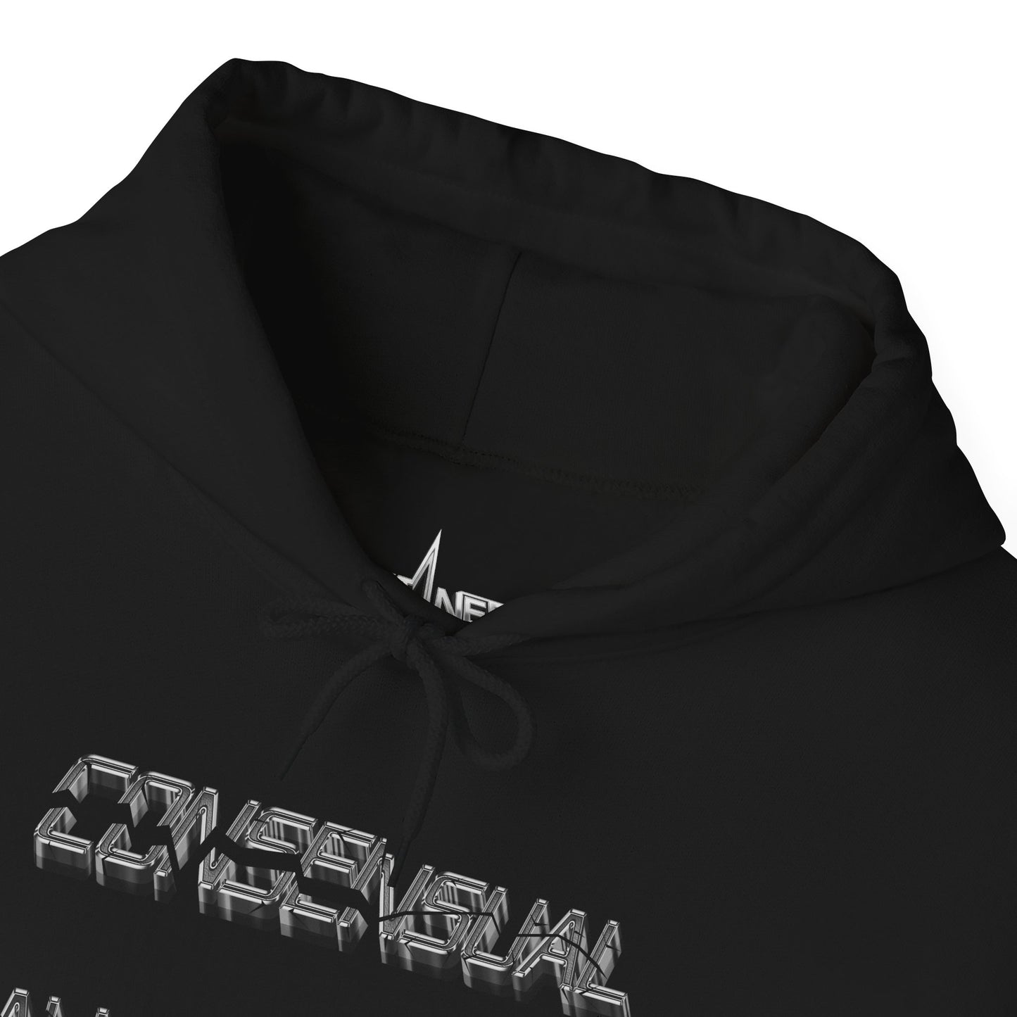 Consensual Hallucination - Enter The Glitch Back Hoodie