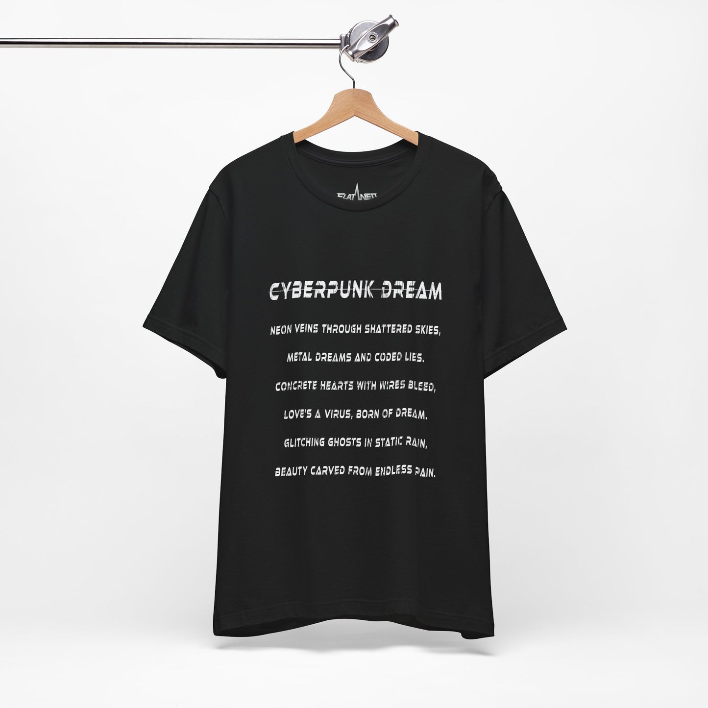 Cyberpunk Dream - Enter The Glitch Back T-shirt