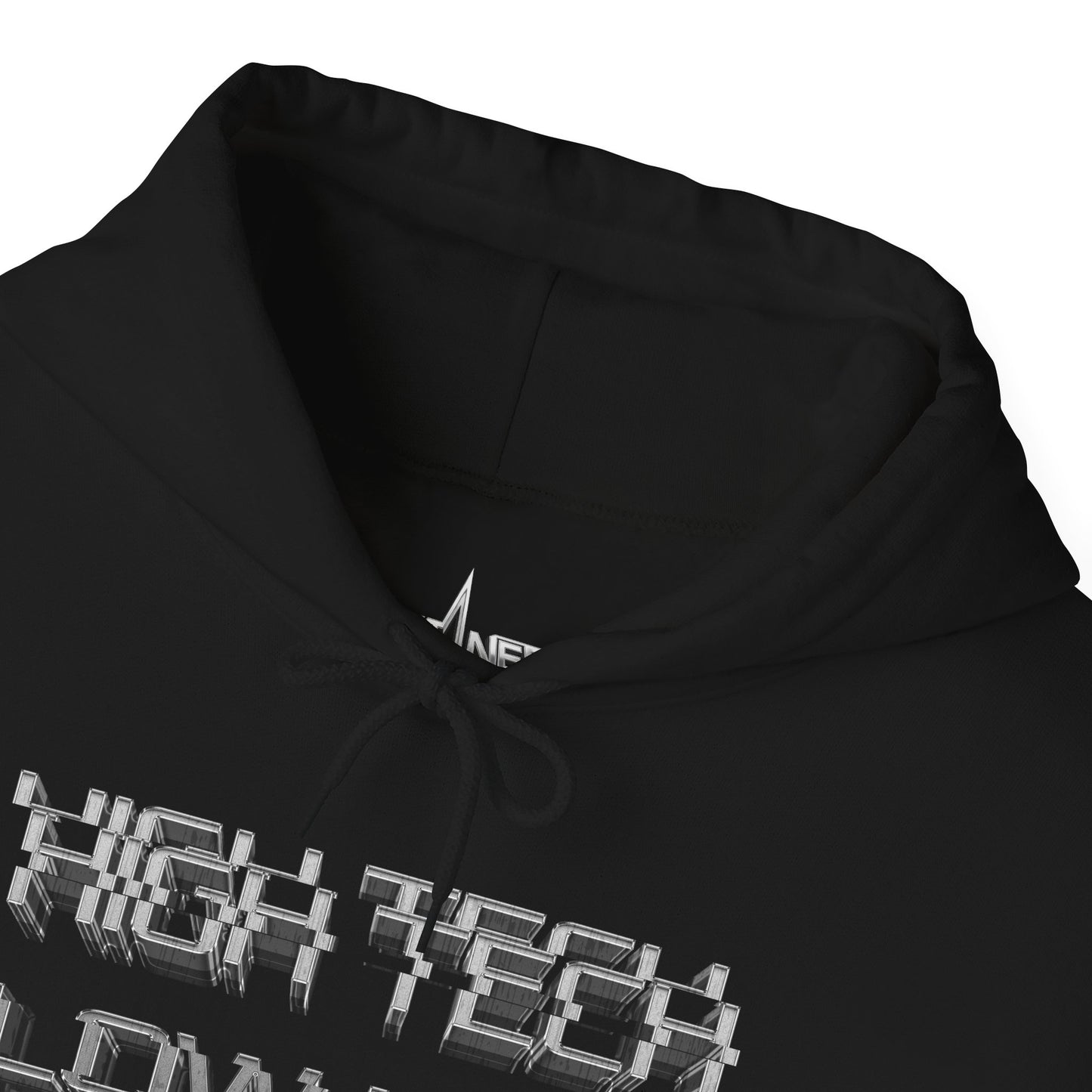 High Tech Low Life - Enter The Glitch Back Hoodie