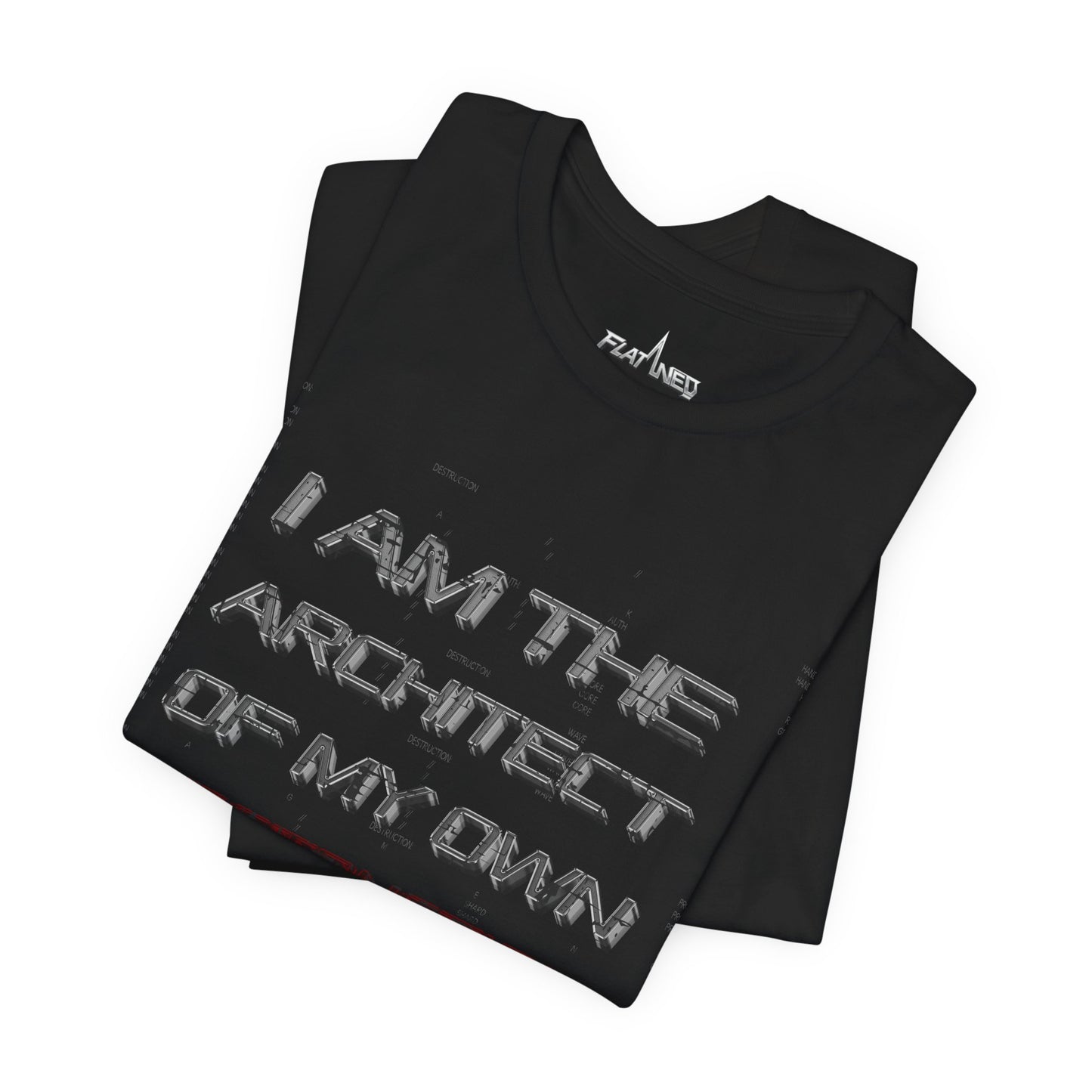 I Am The Architect - Enter The Glitch Back T-shirt