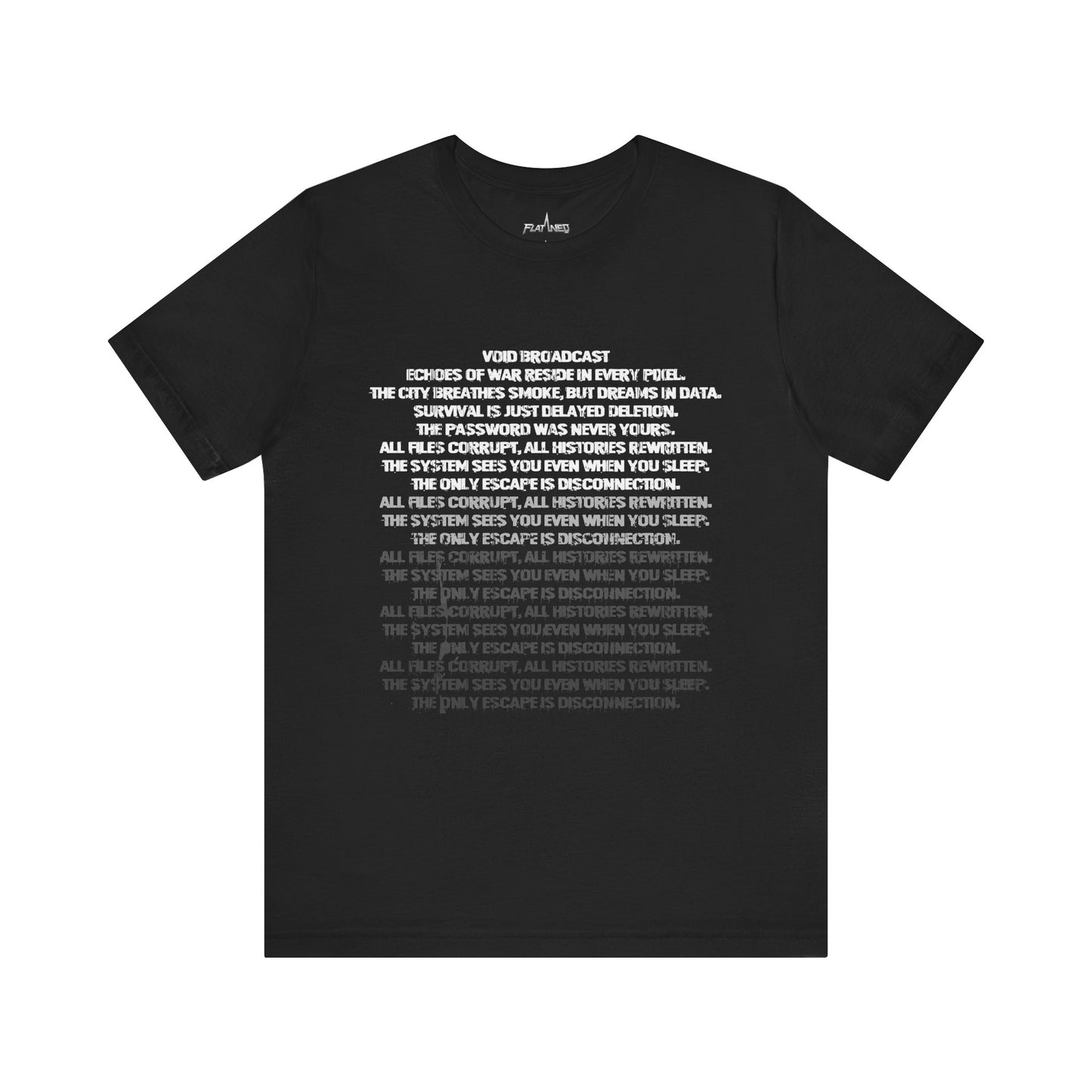 Void Broadcast - Enter The Glitch Back T-shirt