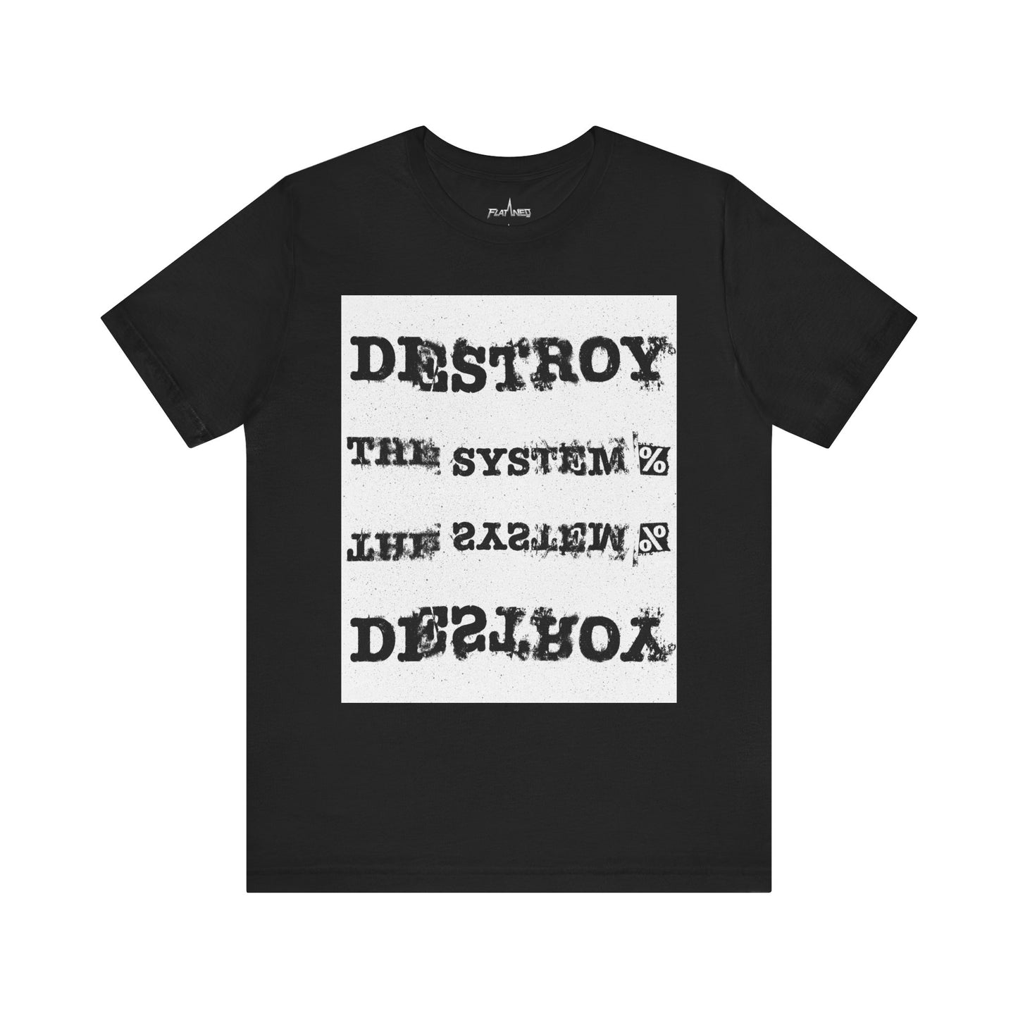 Destroy % - Enter The Glitch Back T-shirt