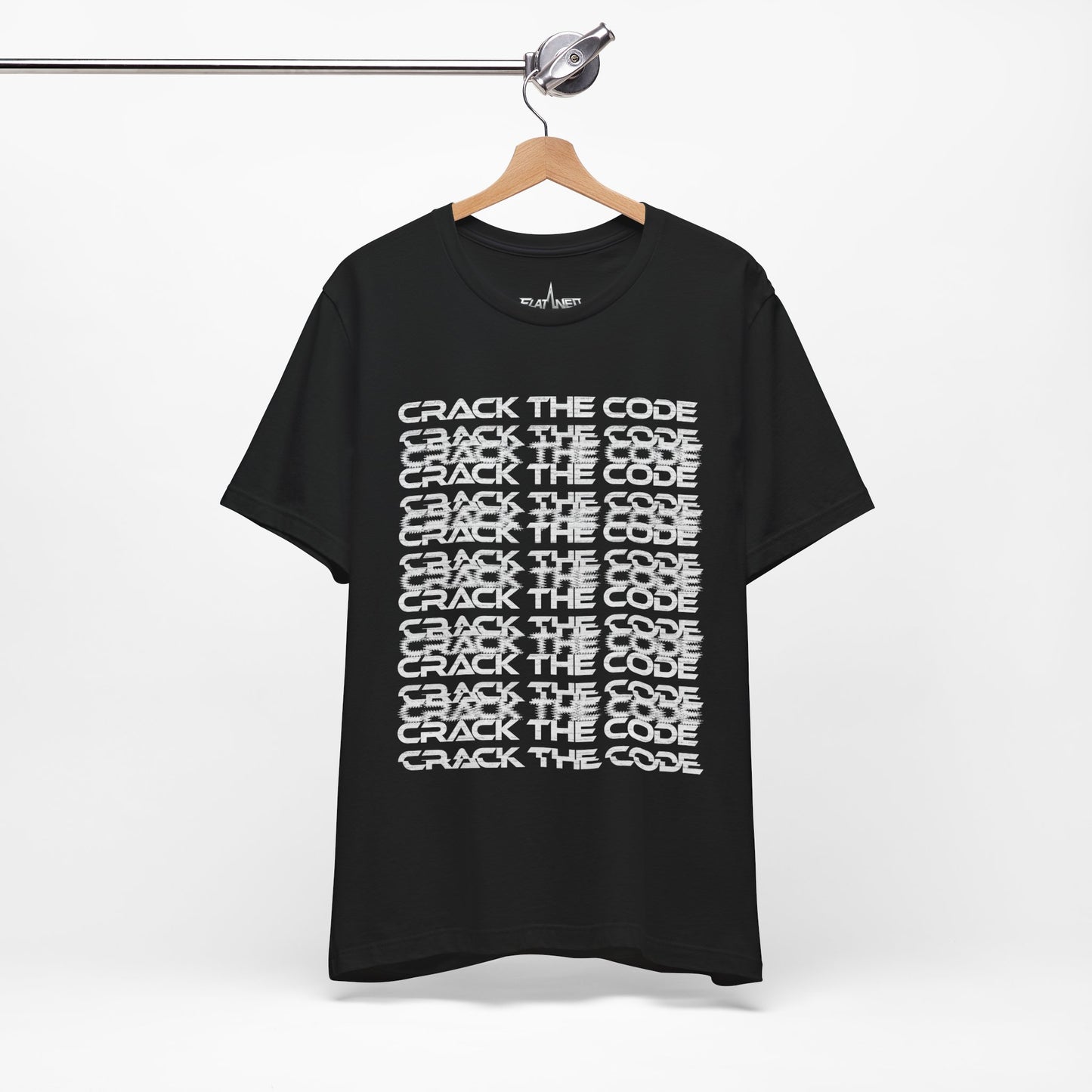 Crack The Code - Enter The Glitch Back T-shirt