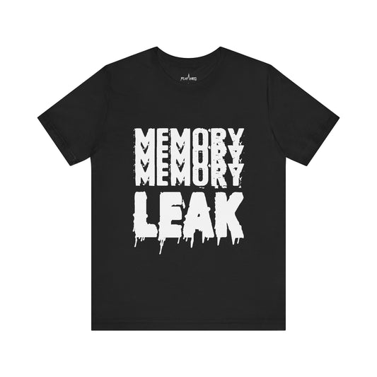 Memory Leak - Enter The Glitch Back T-shirt