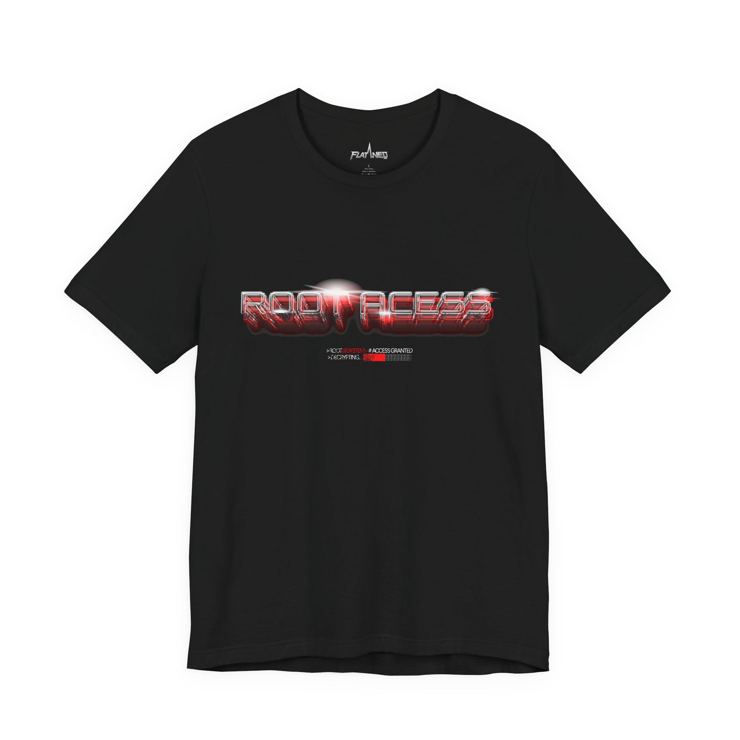 Root Acess - Enter The Glitch Back T-shirt