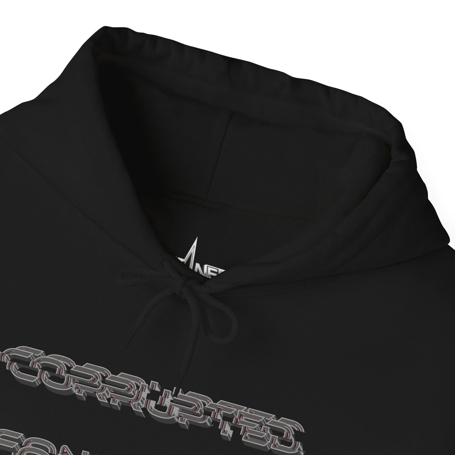 Corrupted Construct - Enter The Glitch Back Hoodie