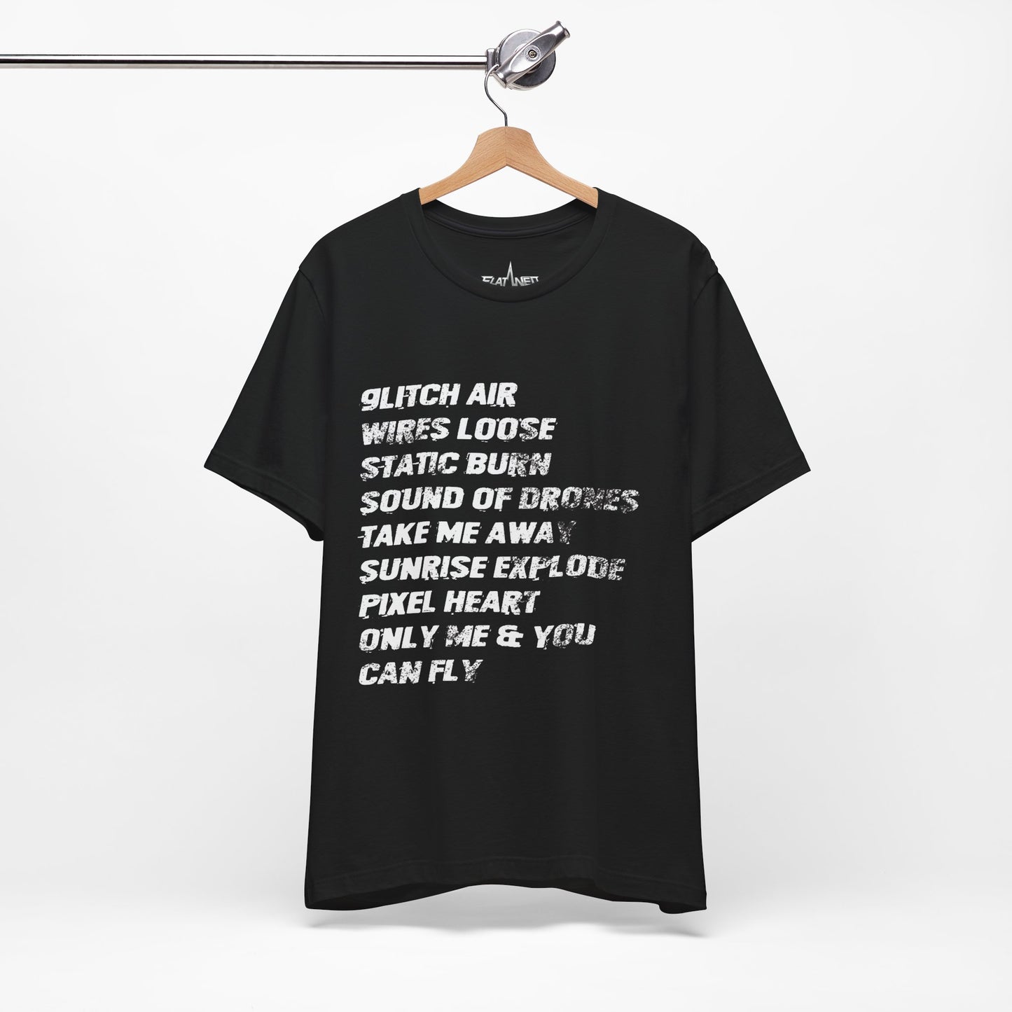 Dystopian Love Poem - Enter The Glitch Back T-shirt