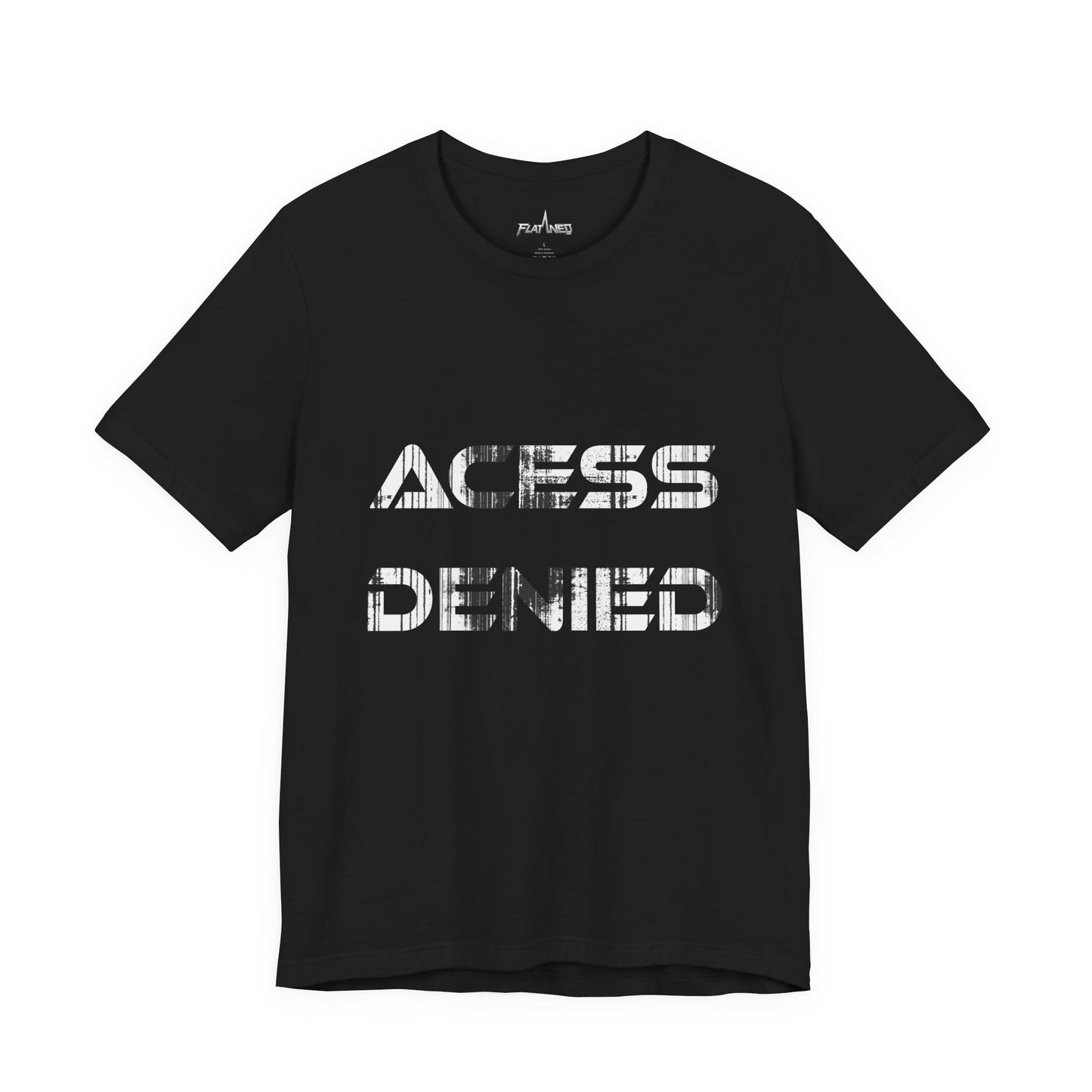 Access Denied - Enter The Glitch Back T-shirt