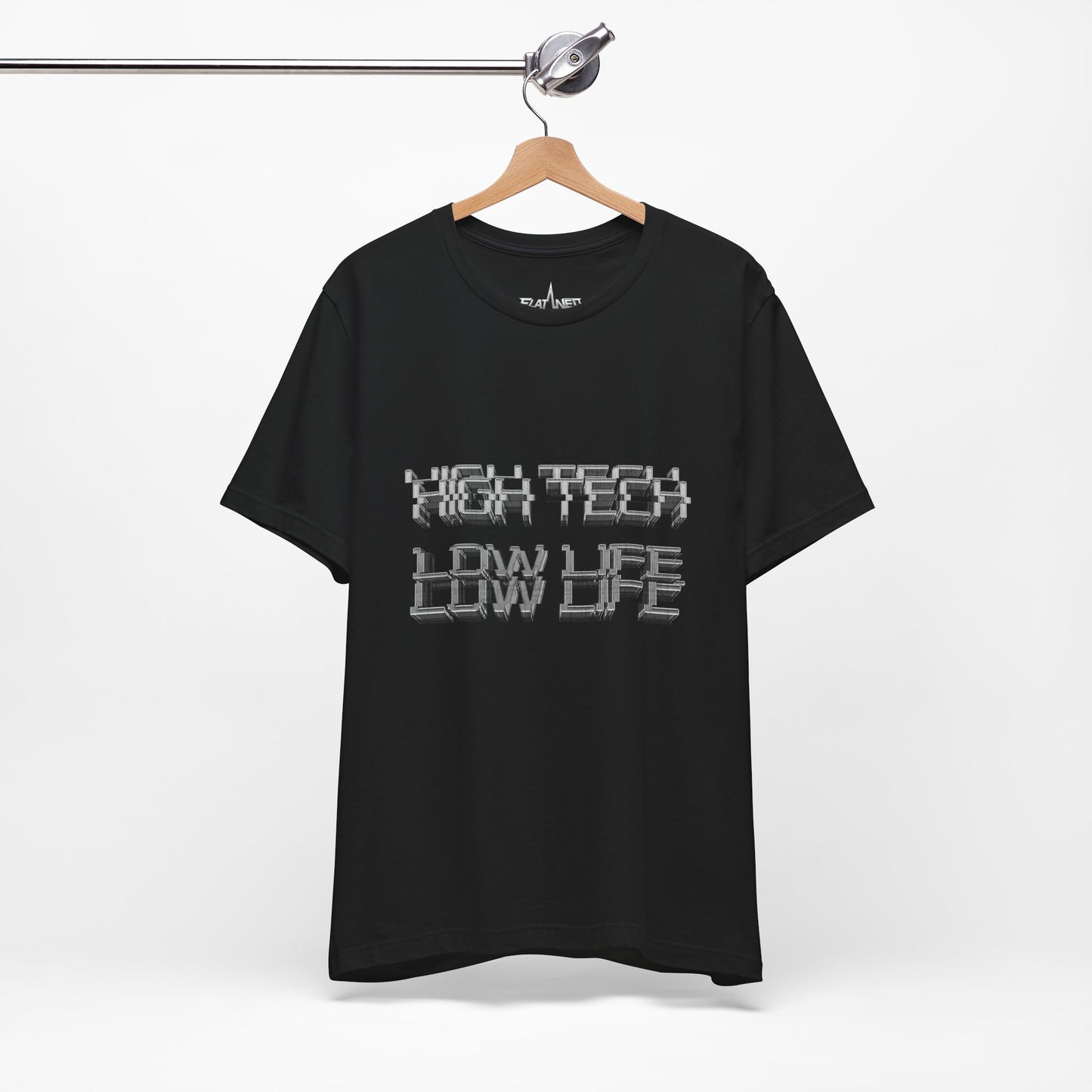 High Tech Low Life - Enter The Glitch Back T-shirt