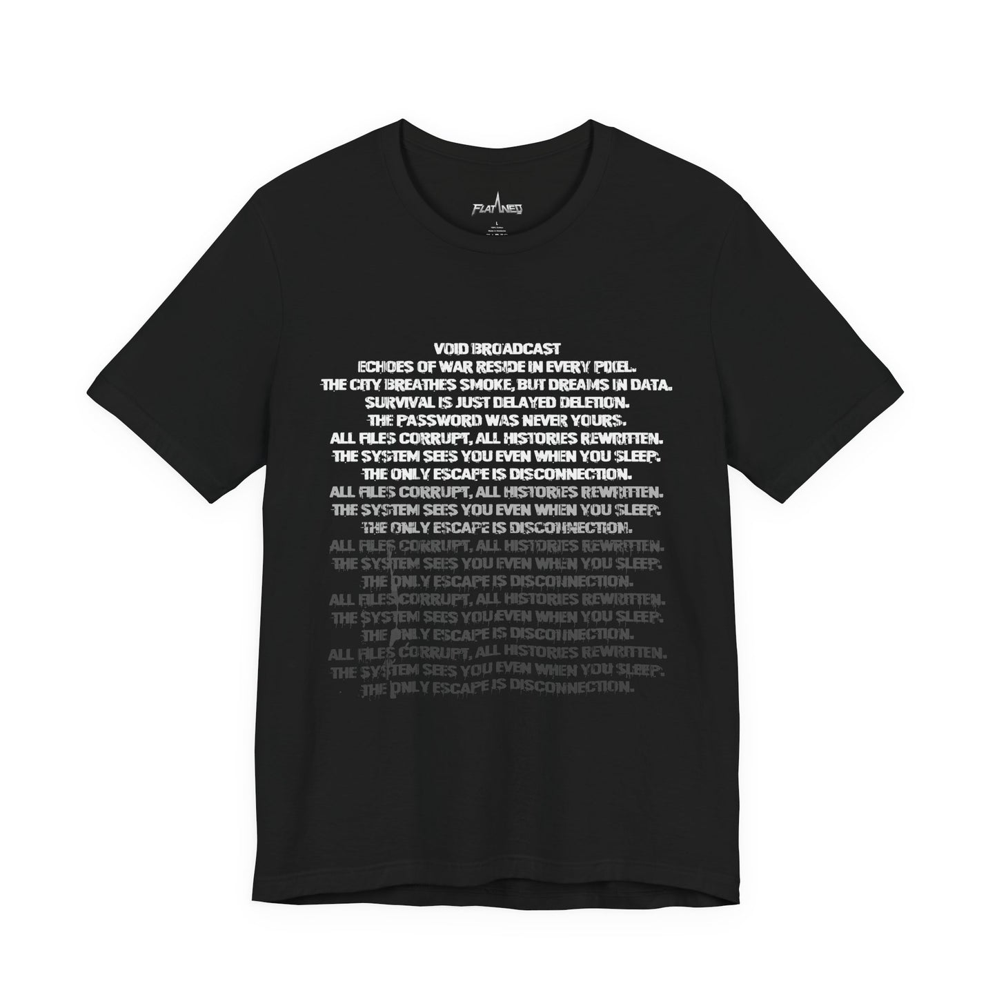 Void Broadcast - Enter The Glitch Back T-shirt