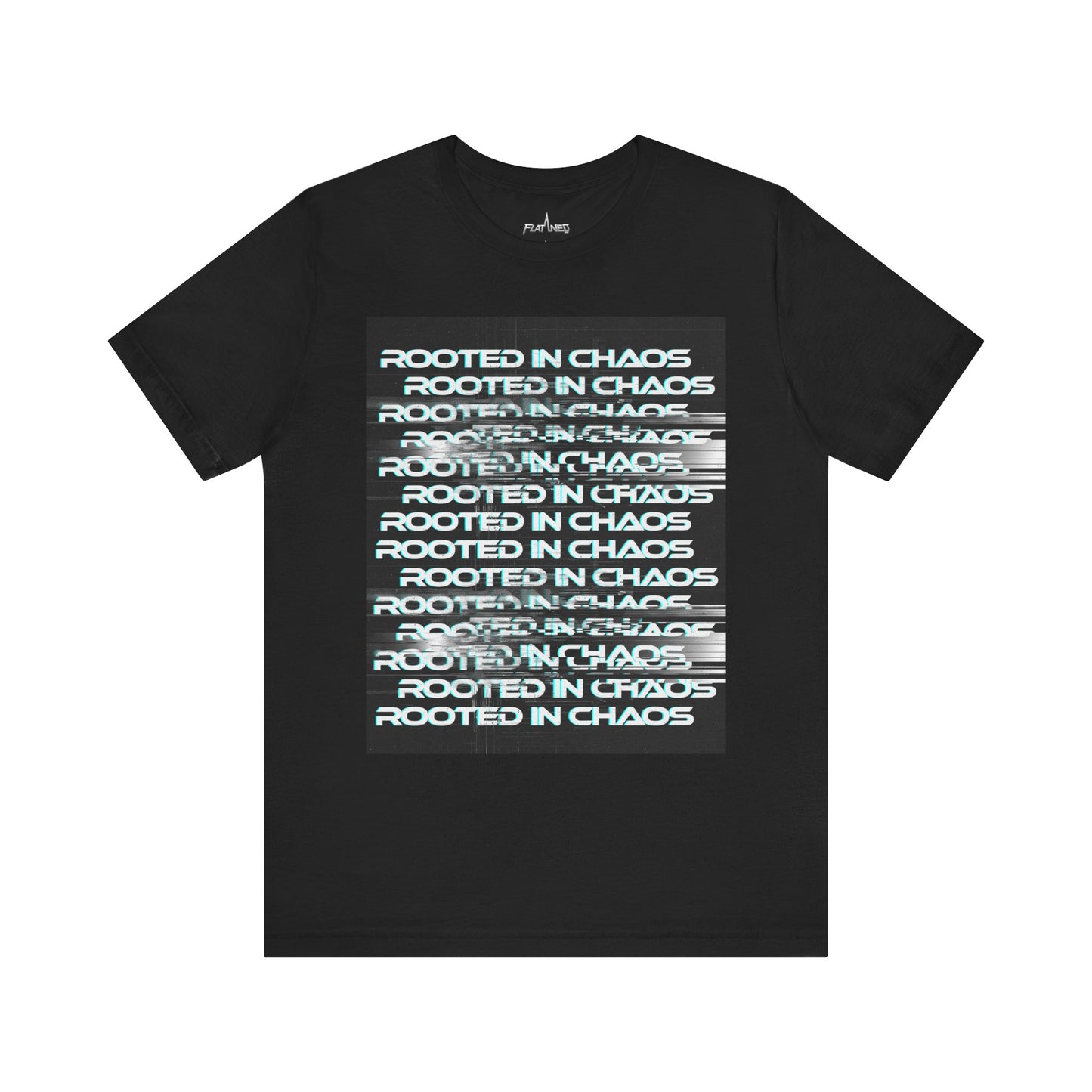 Rooted In Chaos - Enter The Glitch Back T-shirt