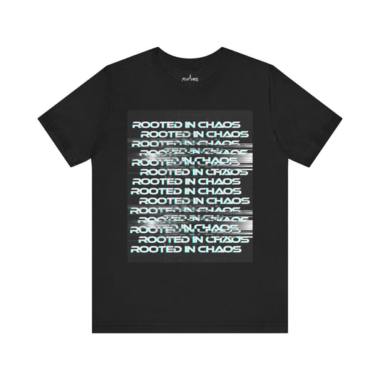 Rooted In Chaos - Enter The Glitch Back T-shirt