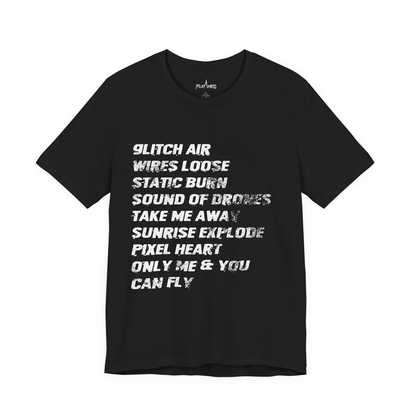 Dystopian Love Poem - Enter The Glitch Back T-shirt
