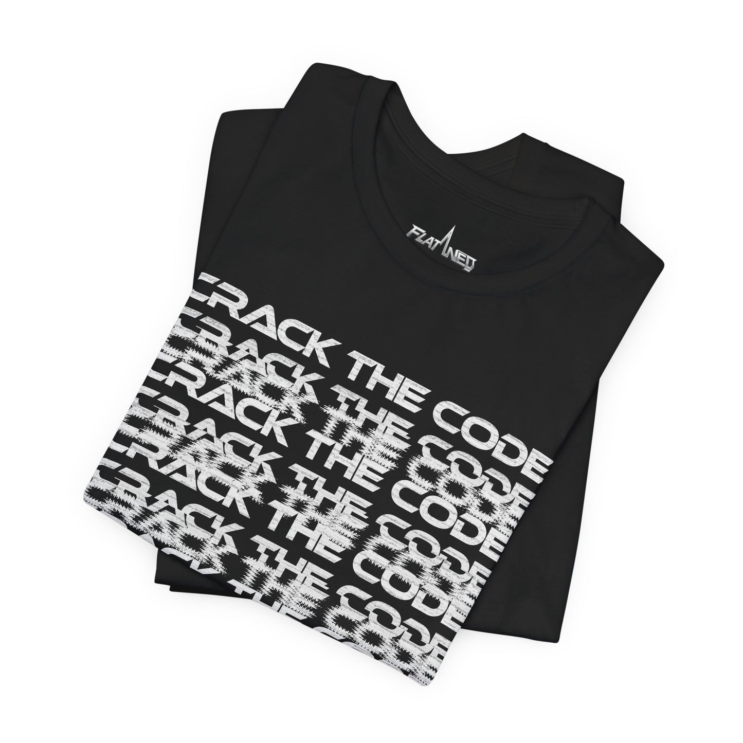Crack The Code - Enter The Glitch Back T-shirt