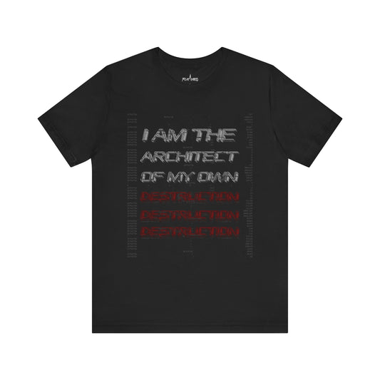 I Am The Architect - Enter The Glitch Back T-shirt