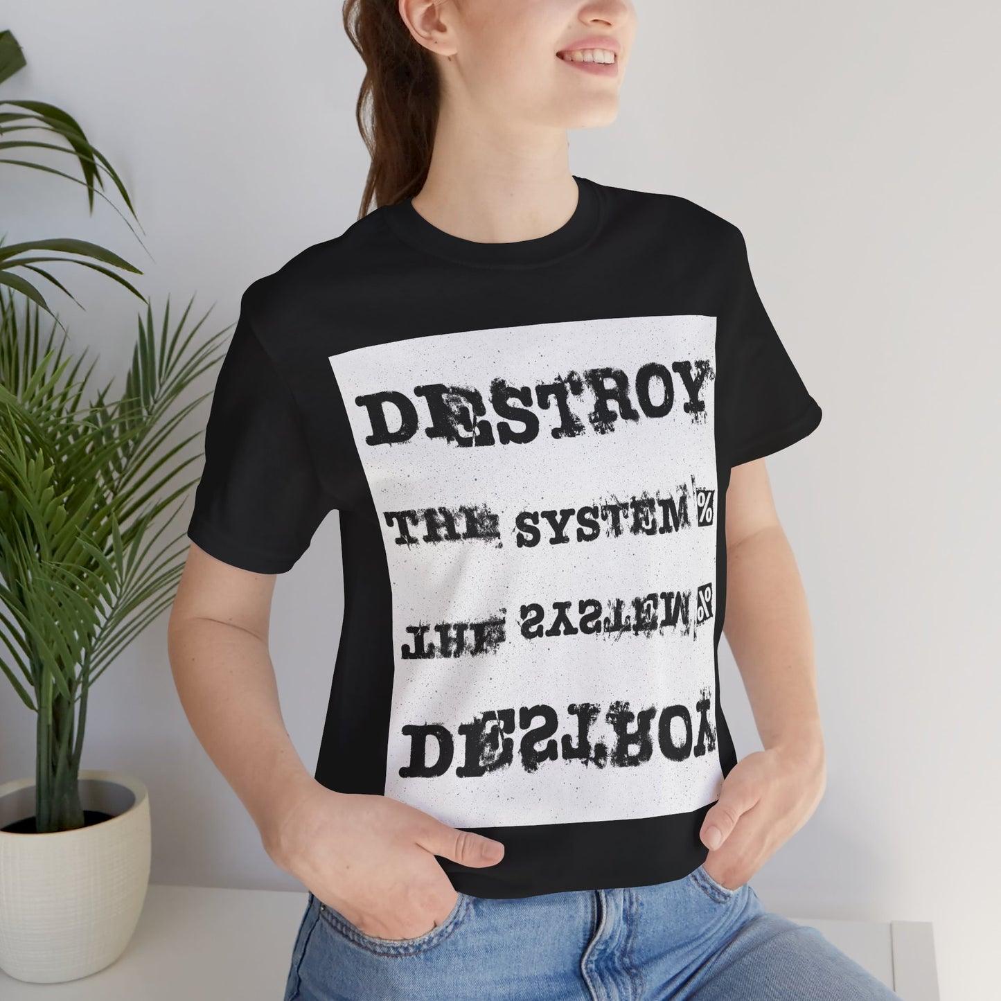 Destroy % - Enter The Glitch Back T-shirt