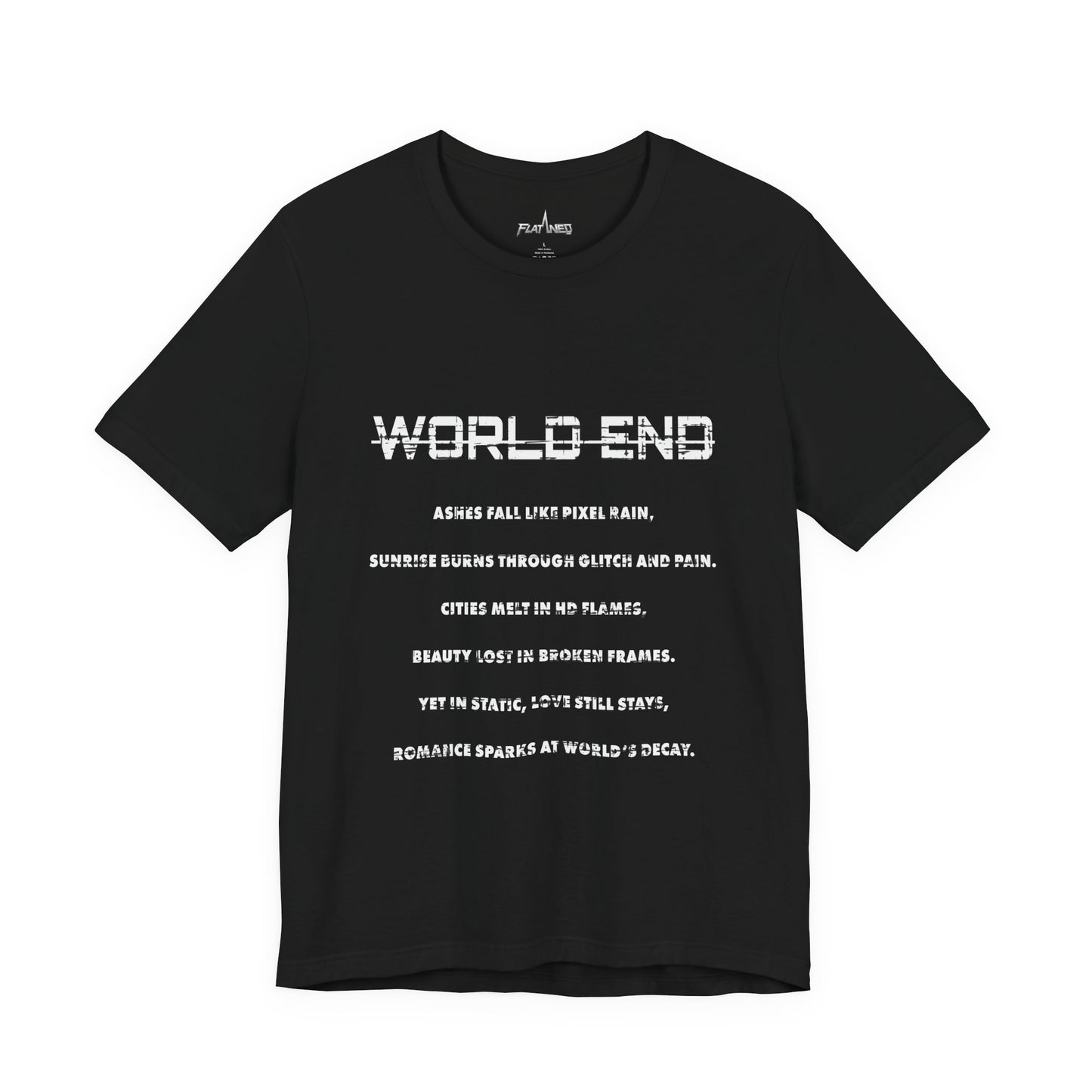 World End - Enter The Glitch Back T-shirt