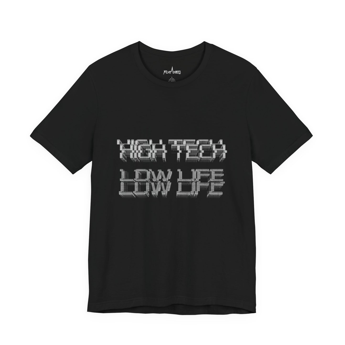 High Tech Low Life - Enter The Glitch Back T-shirt