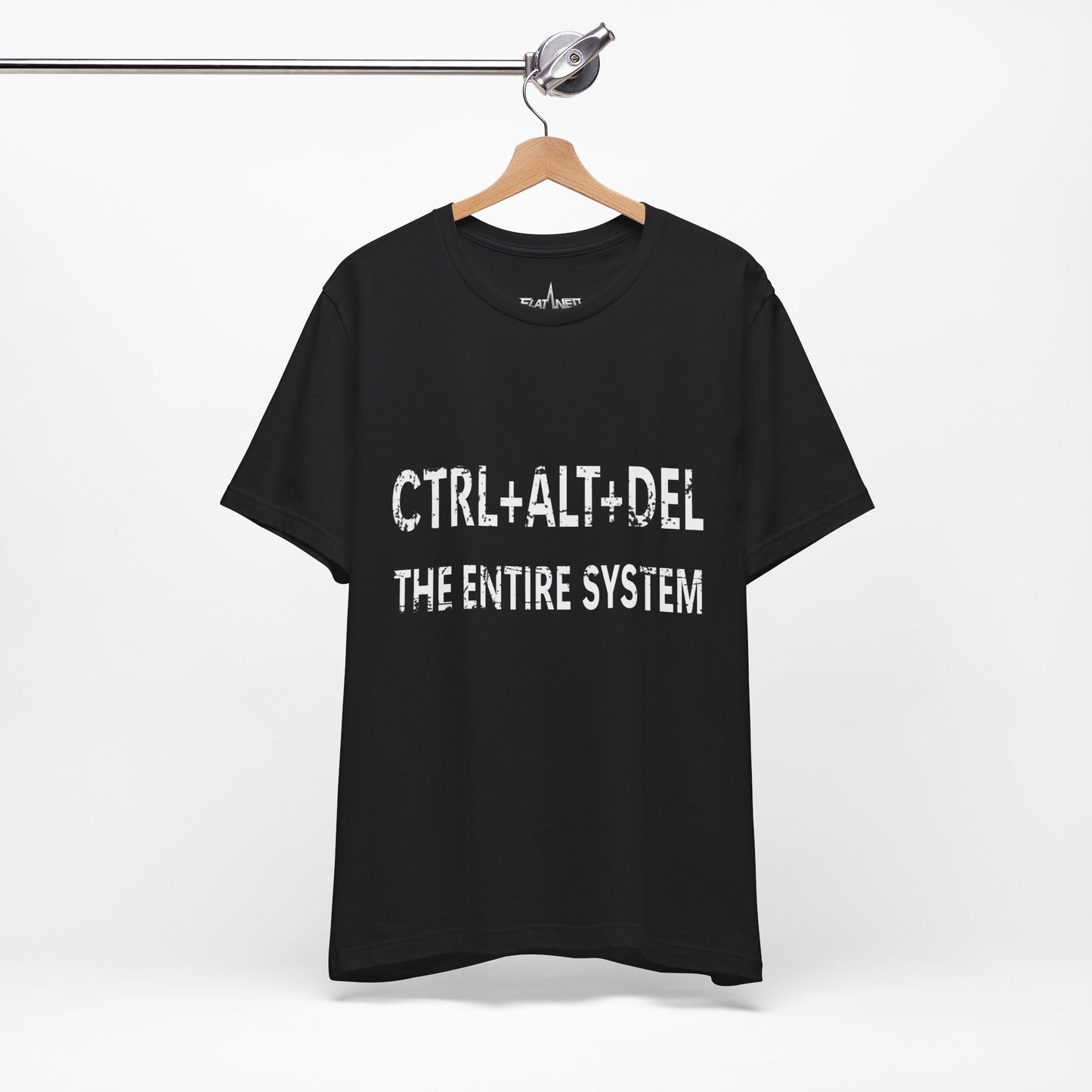 CTRL + ALT + DEL - Enter The Glitch Back T-shirt