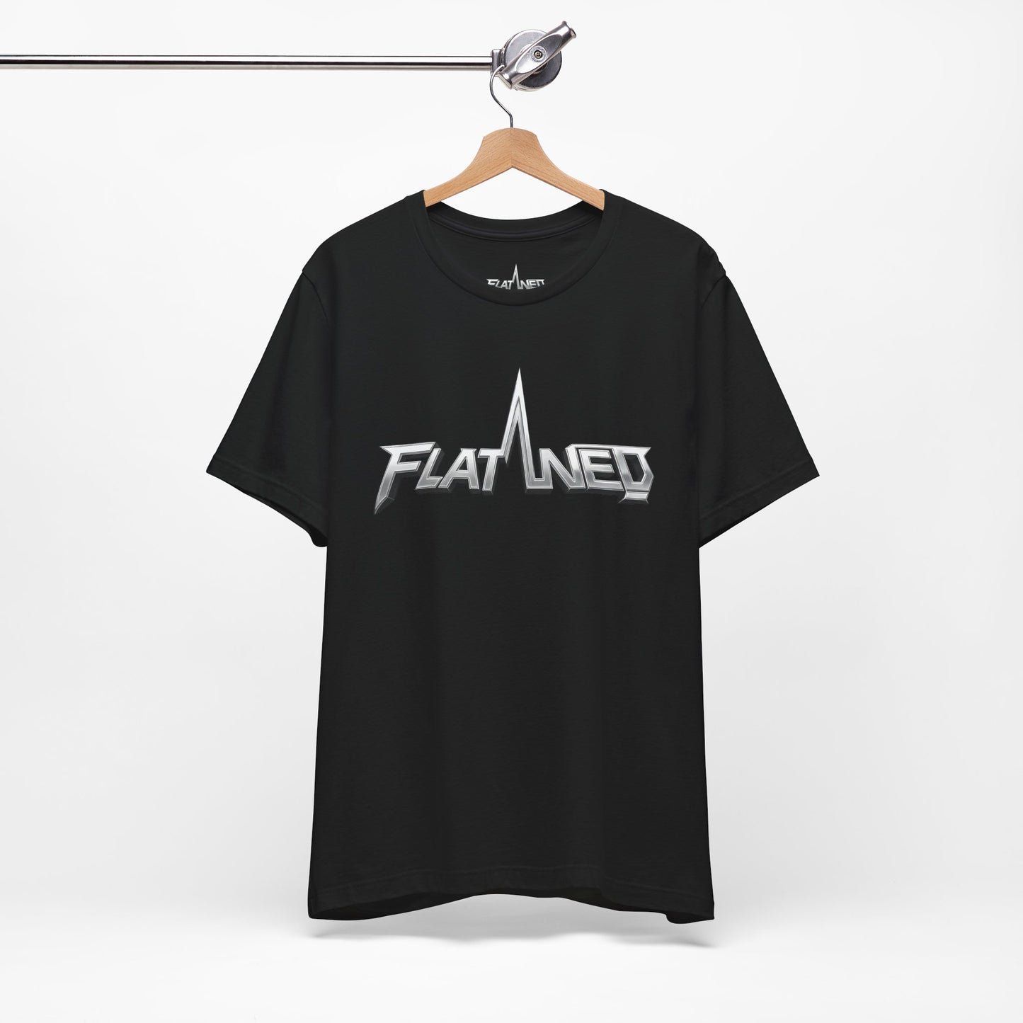 Flatlined - Enter The Glitch Back T-shirt